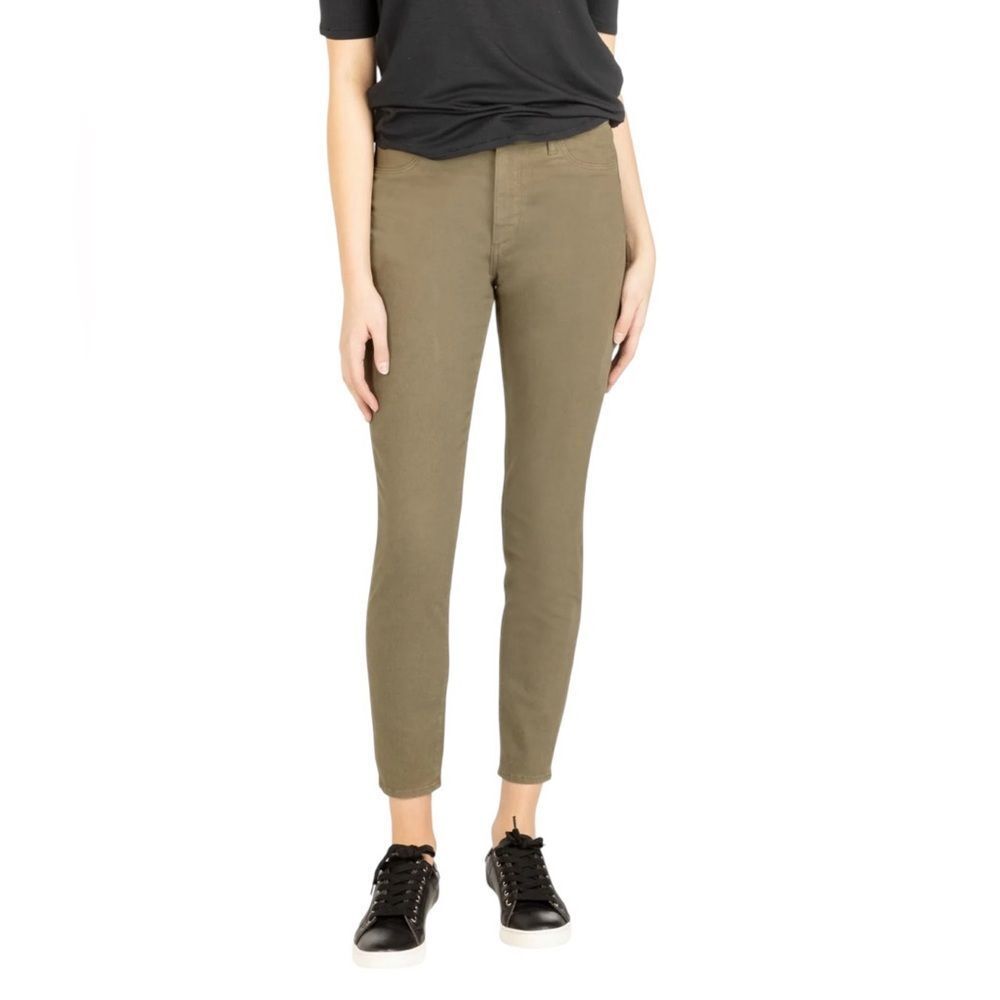 NWT ARTICLES OF SOCIETY HEATHER HIGH RISE DENIM OLIVE GREEN DENIM WOMENS SIZE 29